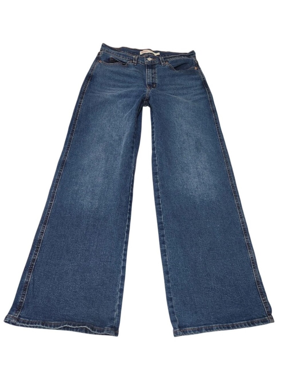 Levi Strauss Signature Vintage Wide Leg Jeans 6 (29x29.5) Bohemian Hippie 70s